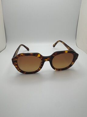 Madewell Tortoiseshell Round Sunglasses - Brown Lenses Oversized